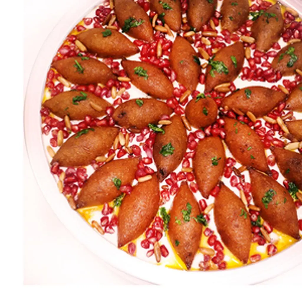 Eggplant Kibbeh Casserole